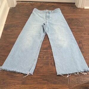 ANTONIO MELANI Light Denim Flare Jeans